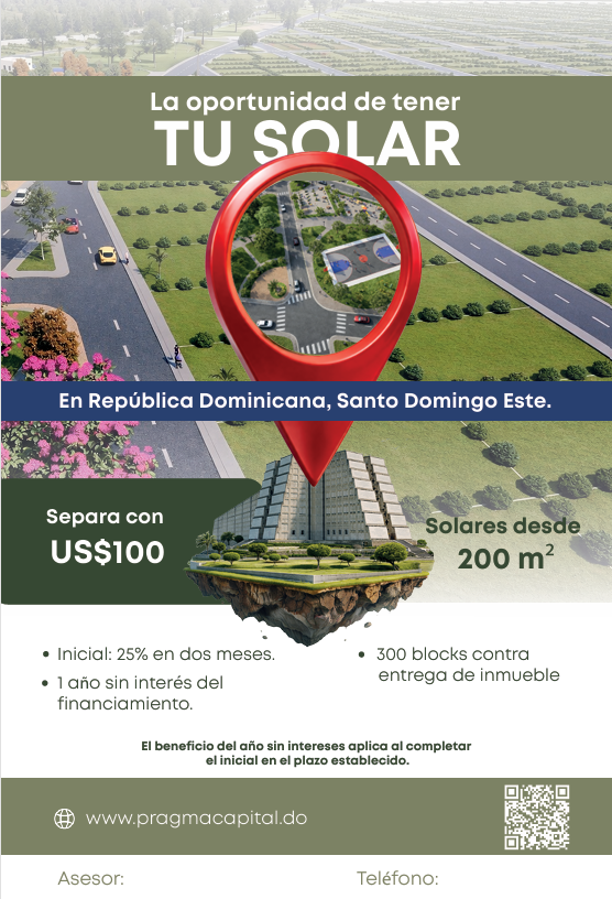 DHF financing program for Paraíso del Este